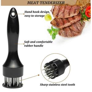 Stainless Steel Meat Tenderizer Hammer – Professional Needle Cooking Tool for Perfectly Tender Meat Does not apply