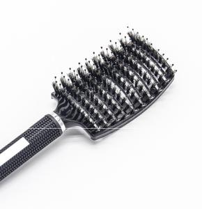 Detangling & Massage Hairbrush - Anti-Static, Curly & Wet Haircare,  Effortless Salon-Grade Styling, Heatless, Convenient Handle, Hair Comb