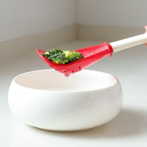 Multifunctional Slotted Spoon – Grind, Stir, Press Garlic & Ginger, Scoop, and Drain – Versatile Plastic Kitchen Utensil for Cooking & Stir-Fry