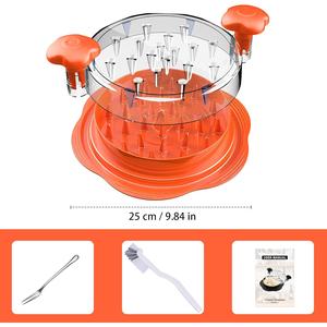 Compact Chicken Breast & Meat Shredder Tool with Ergonomic Handles, BPA-Free Plastic, Dishwasher Safe – Perfect for BBQ - Kitchen Utensils
