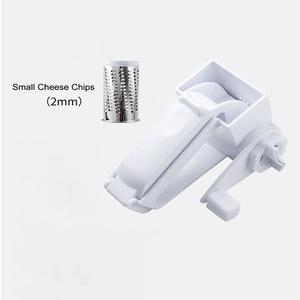 Handheld Rotary Cheese Grater with Handle – Grate Cheese, Nuts, Veggies, Chocolate & More -Kitchen Utensil