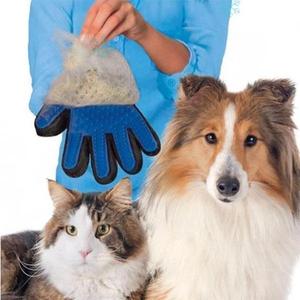 Pet Hair Removal Brush for Dogs and Cats - Gently Removes Fur and Dirt - Reusable Pet Gloves